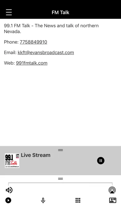 991FMTalk Fox News Radio Screenshots