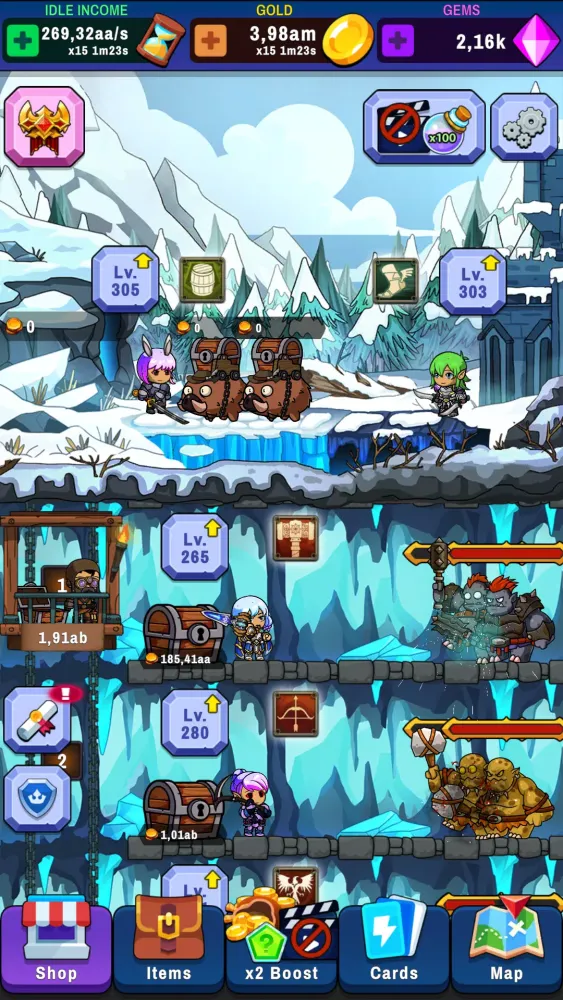Zrzuty ekranu Idle Dungeon Tycoon