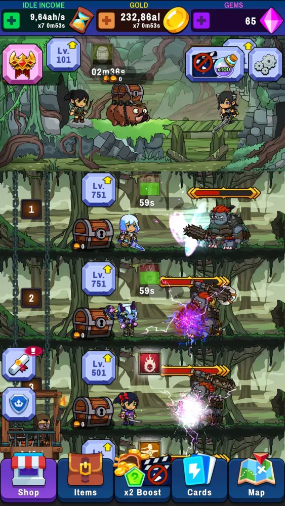 Zrzuty ekranu Idle Dungeon Tycoon