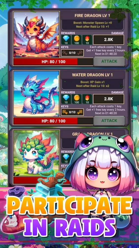 Idle Monster Tamer应用截图