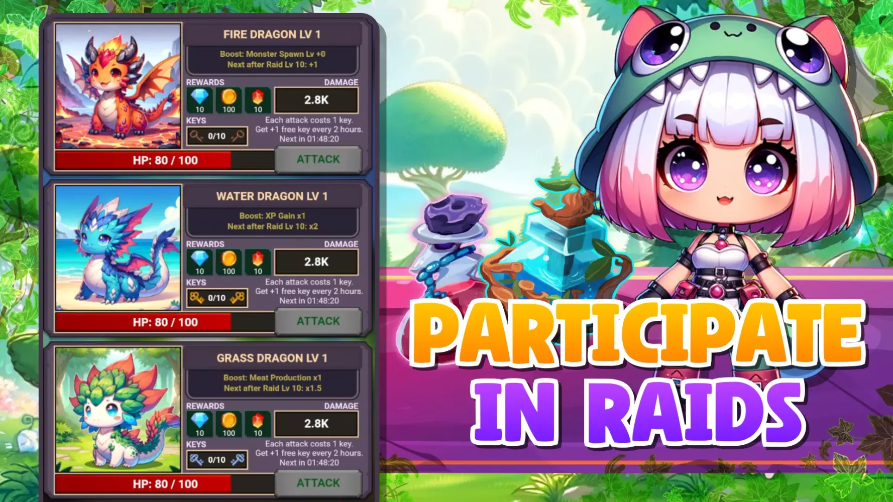 Idle Monster Tamer应用截图