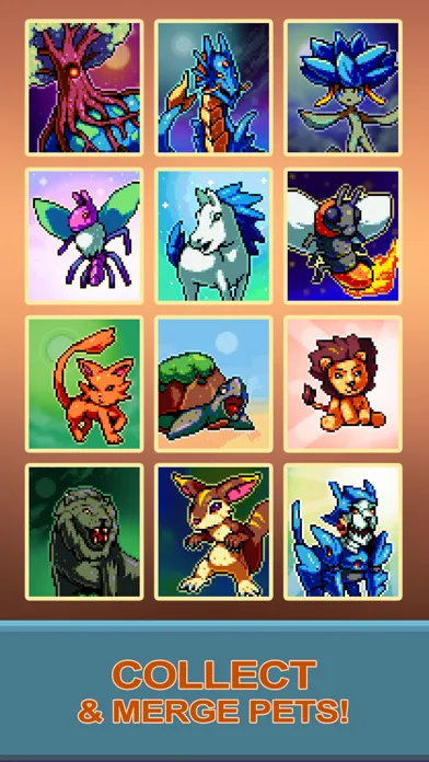 Idle Pixel Heroes: Idle Merge स्क्रीनशॉट