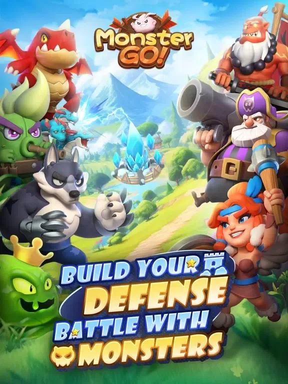 Monster GO！ iPad  Screenshots
