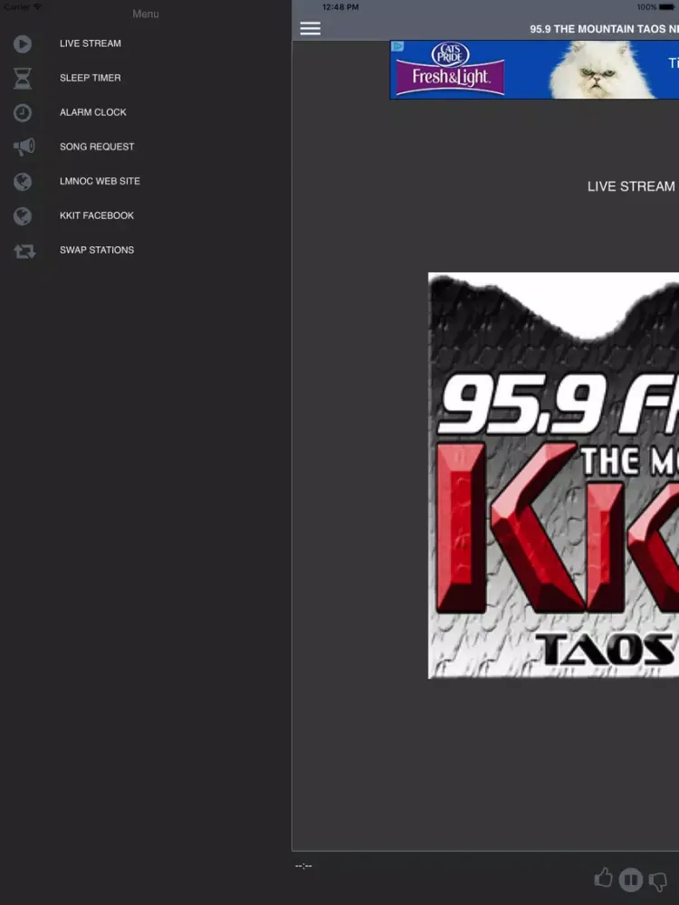 Screenshot di KKIT 95.9 The Mountain iPad 
