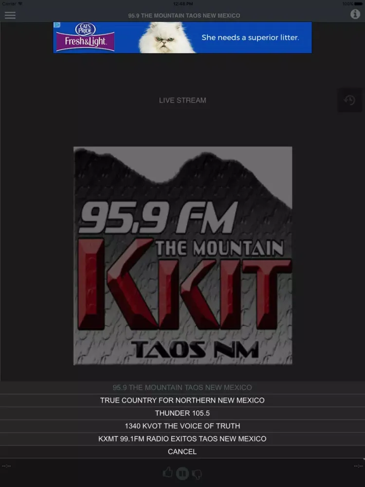 Screenshot di KKIT 95.9 The Mountain iPad 