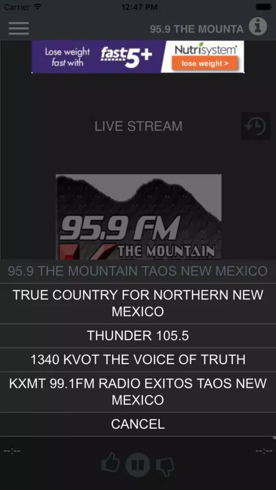 Screenshot di KKIT 95.9 The Mountain