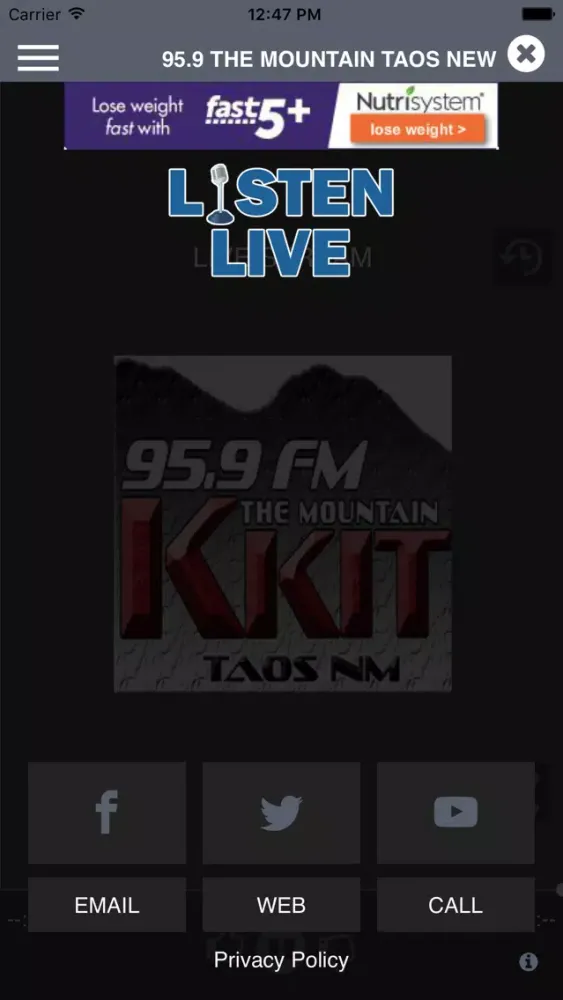 Screenshot di KKIT 95.9 The Mountain