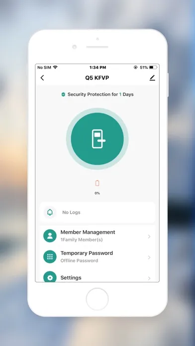 Kaadas Lock Screenshots