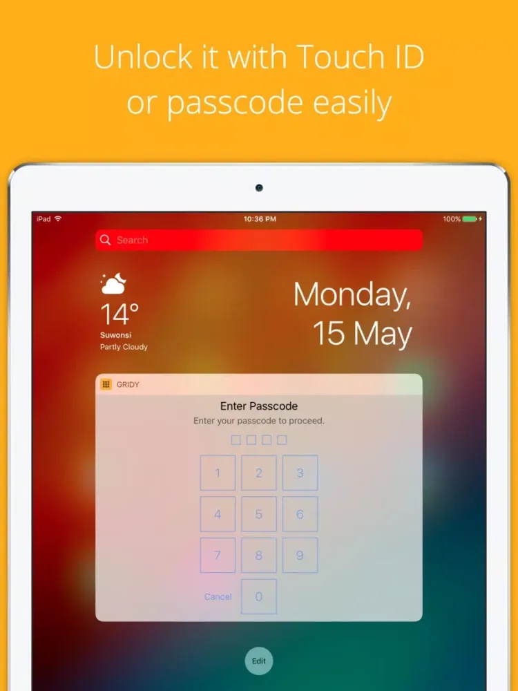 Capturas de pantalla de GRIDy - Photo Widget : GIF iPad 