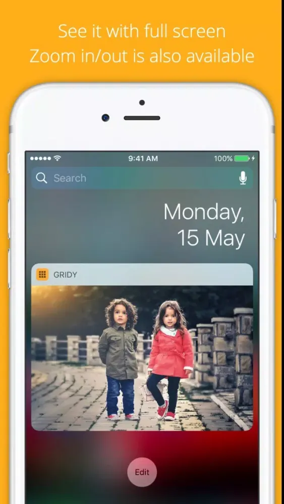 Capturas de pantalla de GRIDy - Photo Widget : GIF