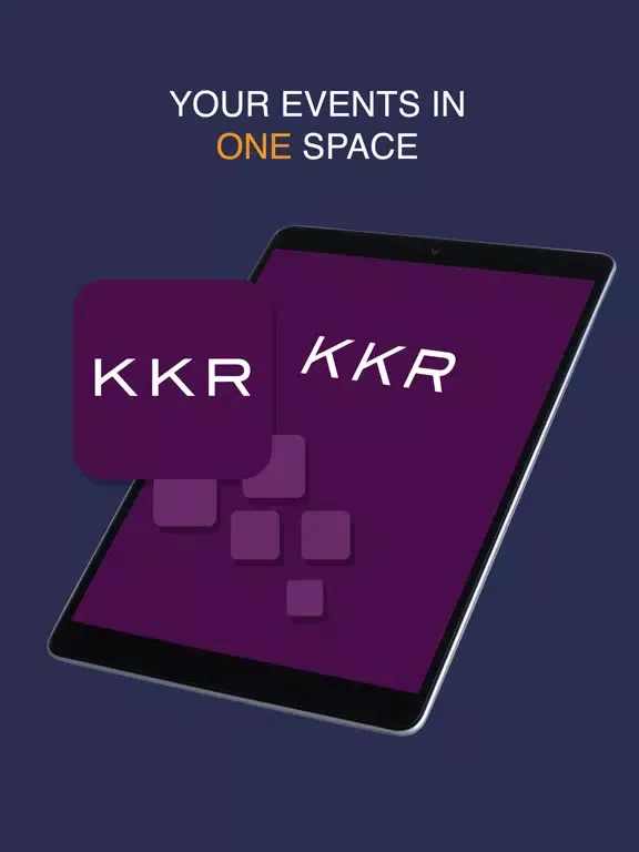 KKR Events iPad  Screenshots
