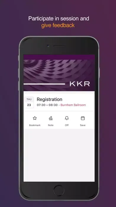 KKR Events Screenshots