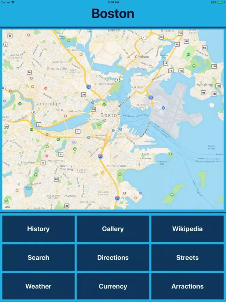 صور Boston USA Tourist Places iPad 