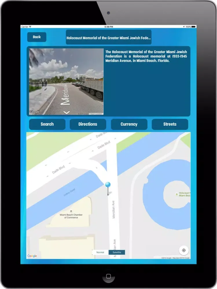 Zrzuty ekranu Miami FL USA, Tourist Attractions around the City iPad 
