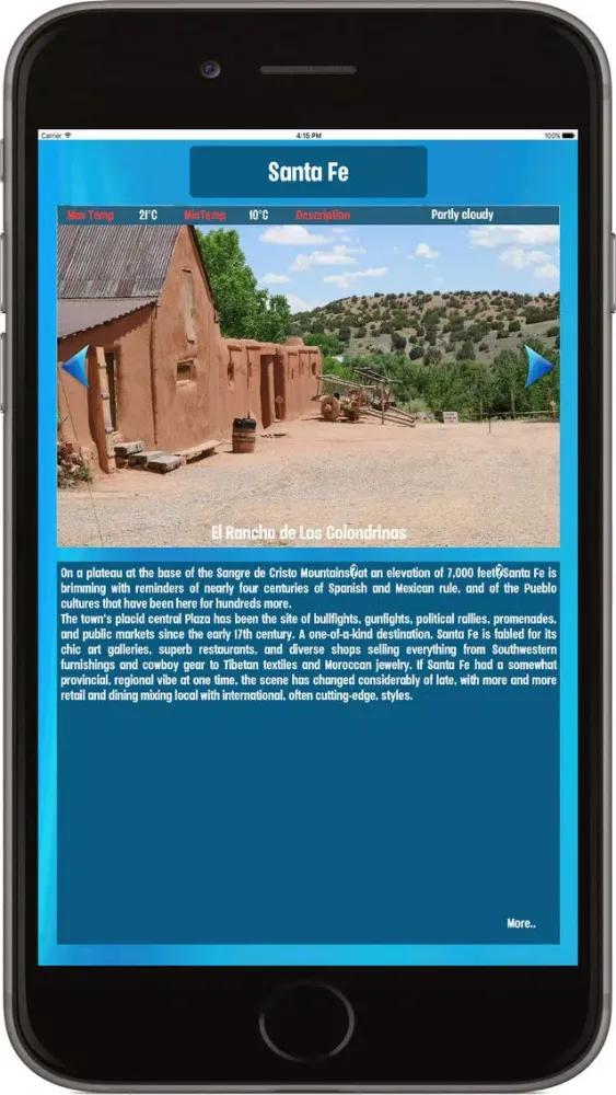 Santa Fe USA, Tourist Attractions around the City Screenshots