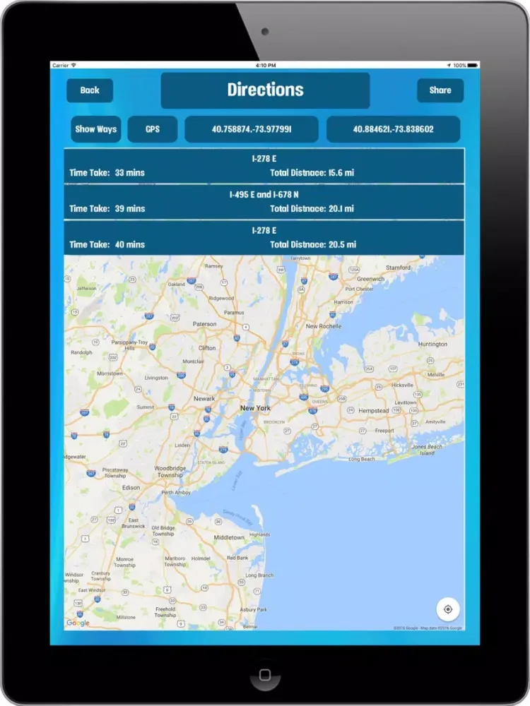 New York USA, Tourist Attractions around the City iPad  スクリーンショット