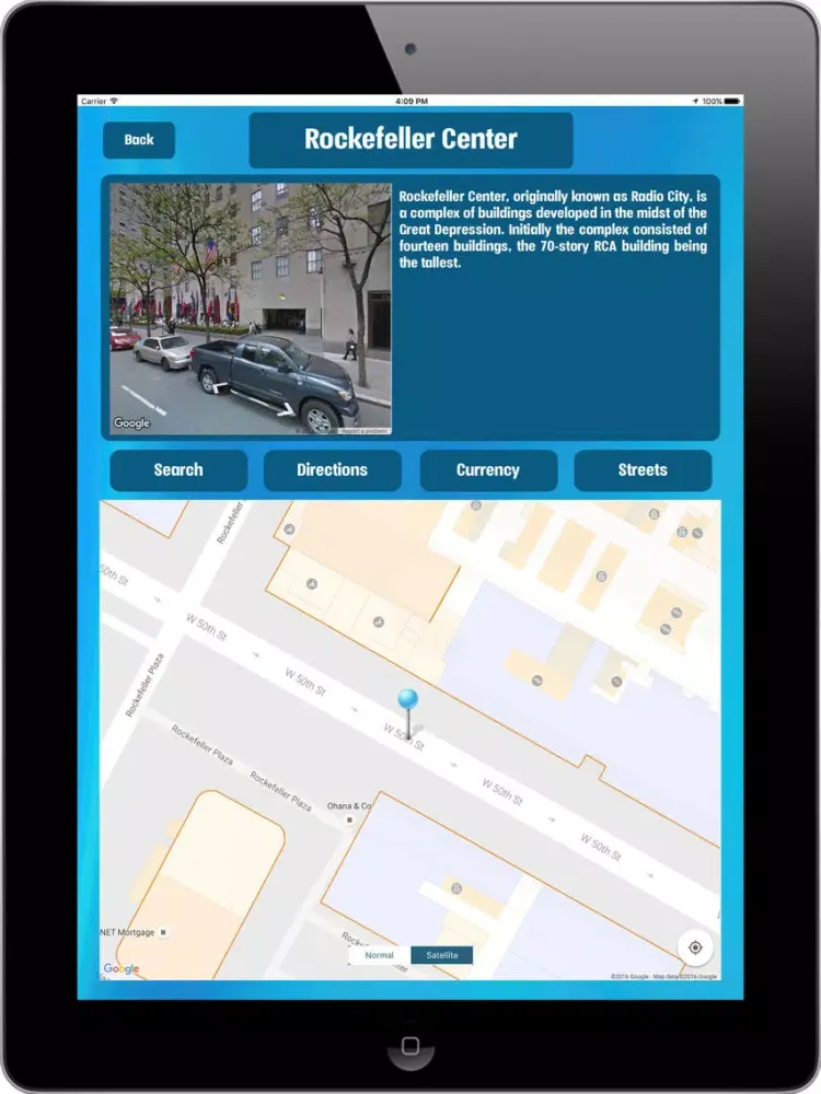 New York USA, Tourist Attractions around the City iPad  スクリーンショット