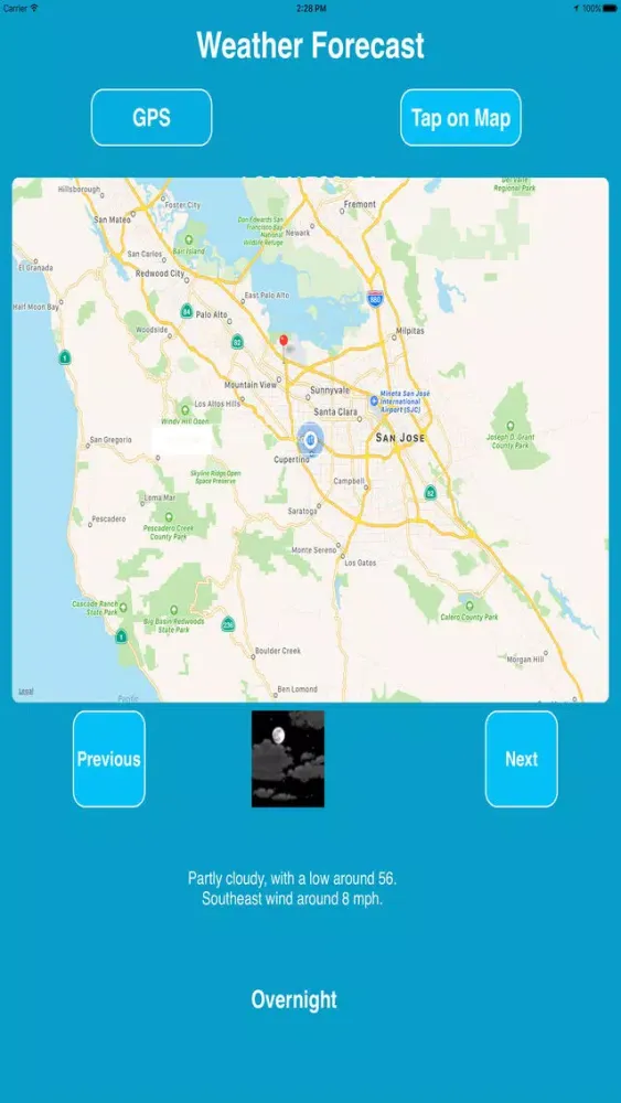 USA Weather data from NOAA স্ক্রিনশট