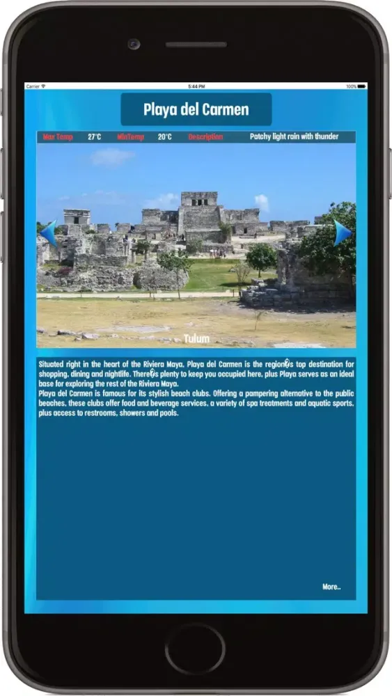 Playa del Carmen Tourist Attractions around City Ekran Görüntüleri