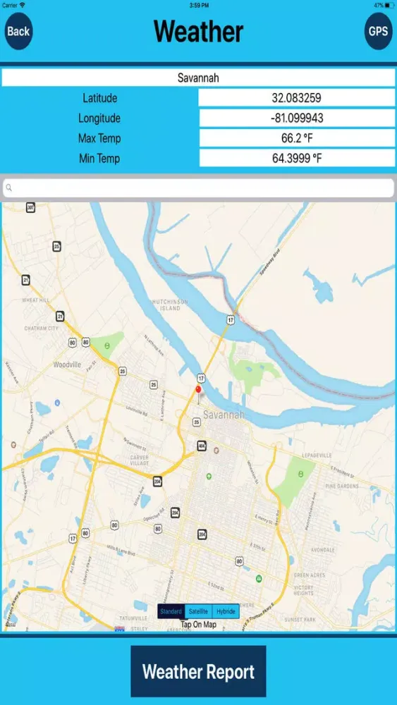 Savannah USA Tourist Places Screenshots