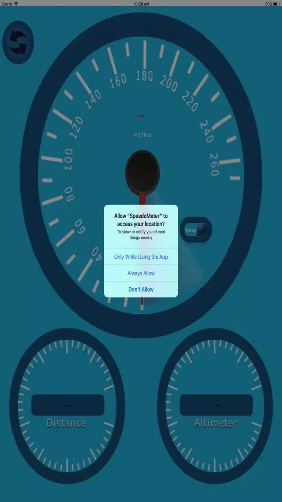 SpeedoMeter Dashboard स्क्रीनशॉट