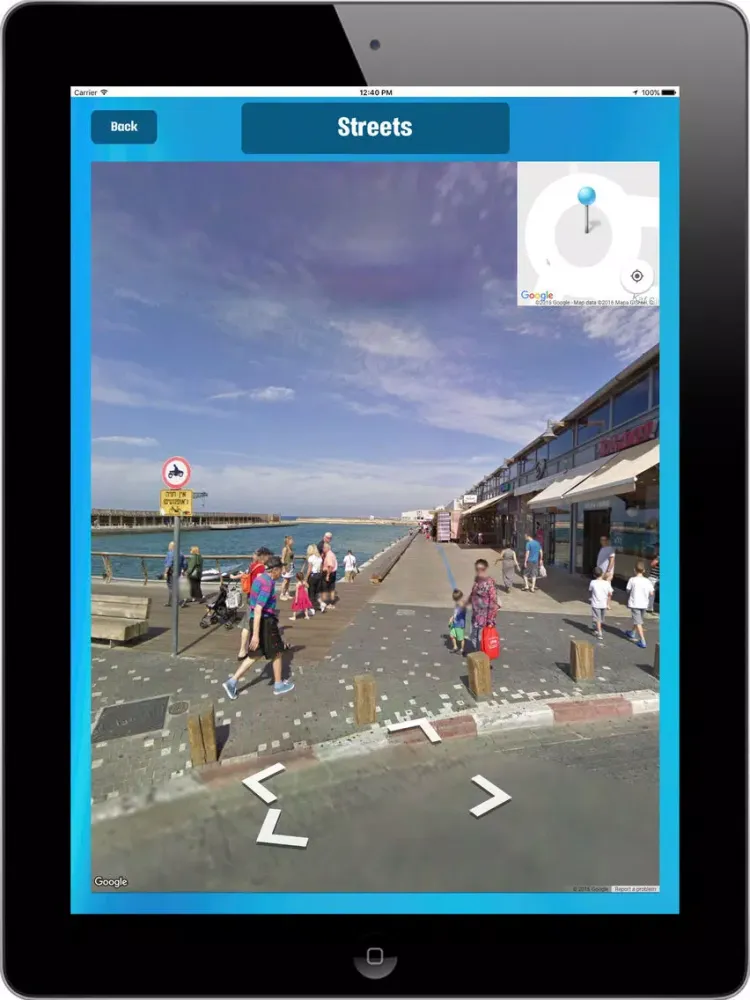Tel Aviv Israel Tourist Attractions around City iPad 應用截圖