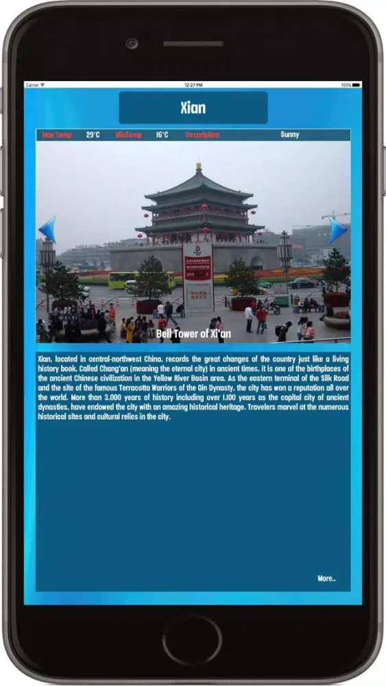 Xian China, Tourist Attractions around the City Screenshots