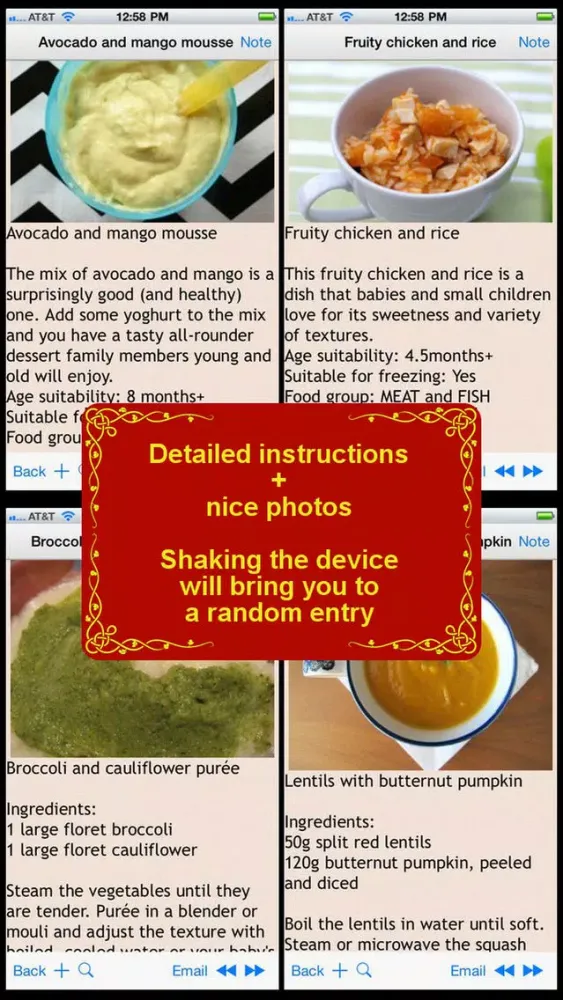 Tangkapan layar 120 Best Homemade Baby Food