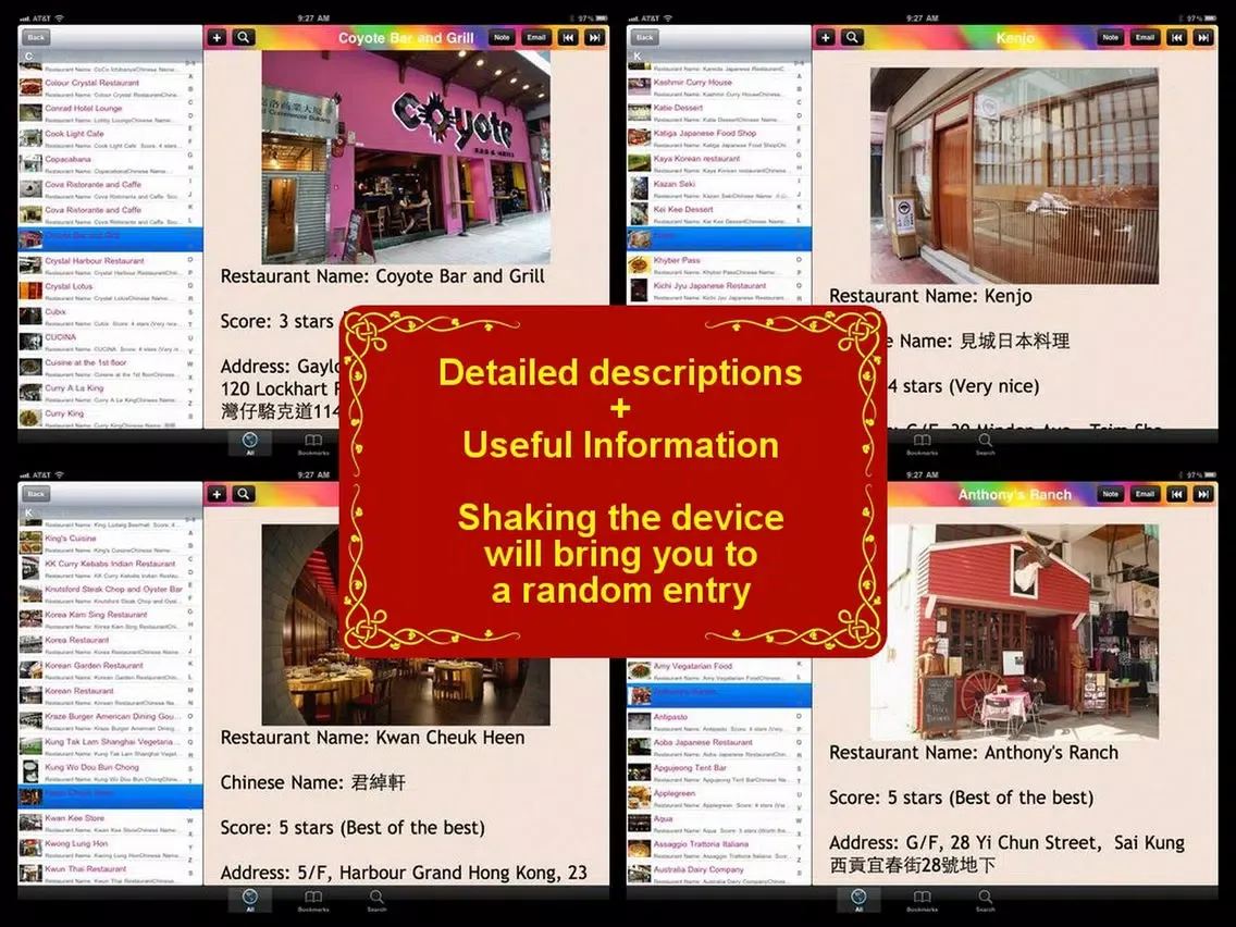 Best 700 HK Restaurants & Bars iPad  স্ক্রিনশট