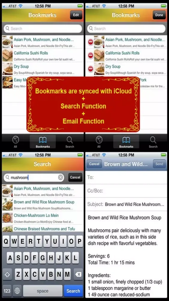 Capturas de pantalla de Chinese Cuisine Recipe