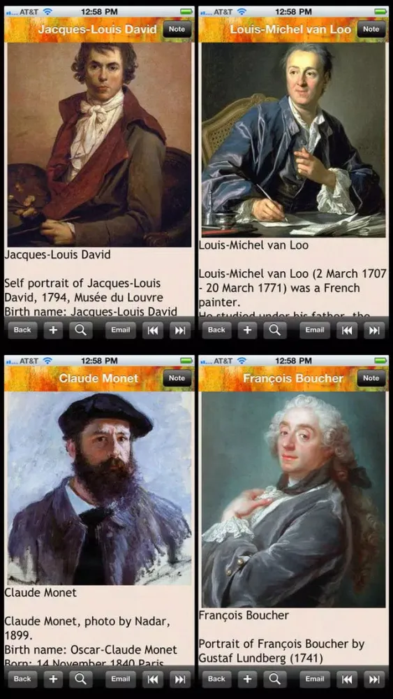 Capturas de pantalla de French Painters Bible