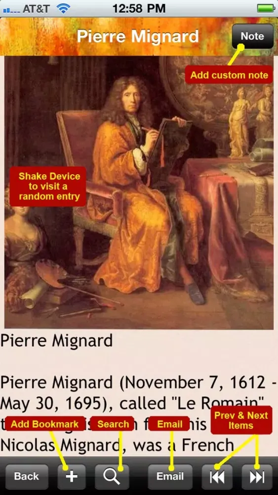 Capturas de pantalla de French Painters Bible