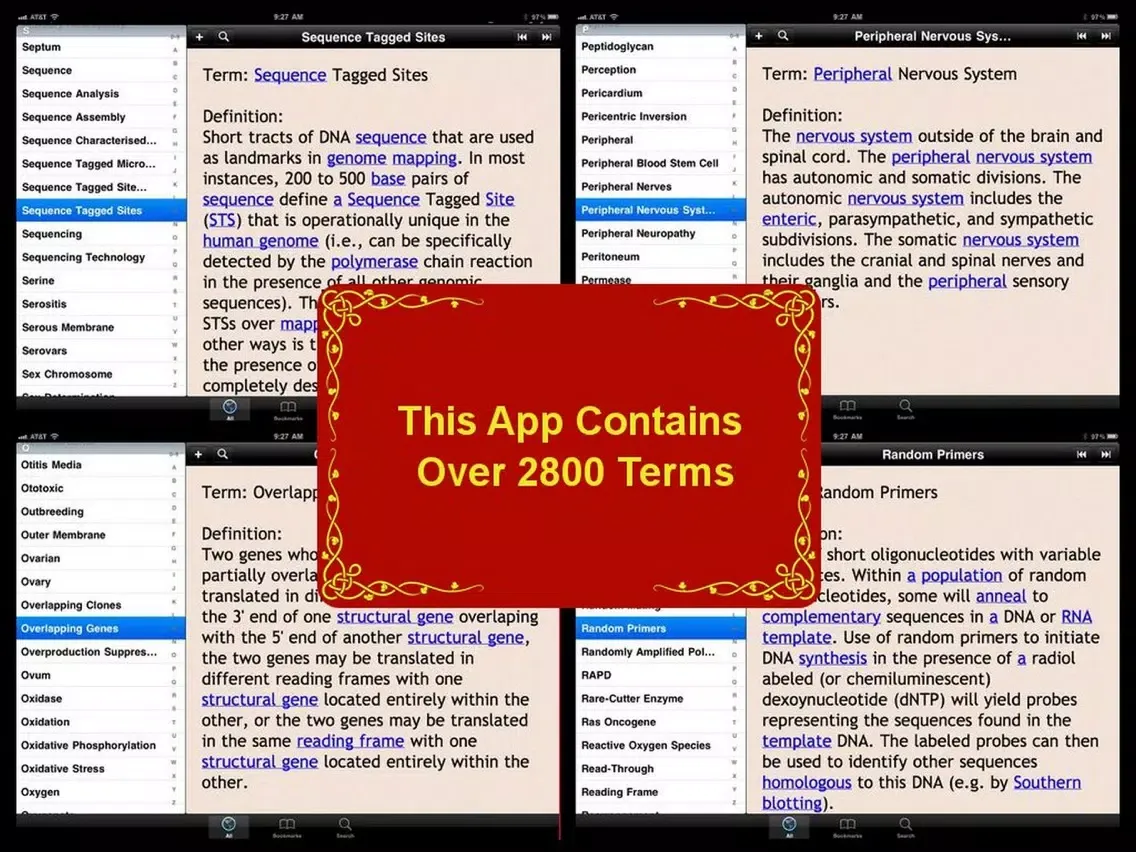 Glossary of Genetics iPad 应用截图