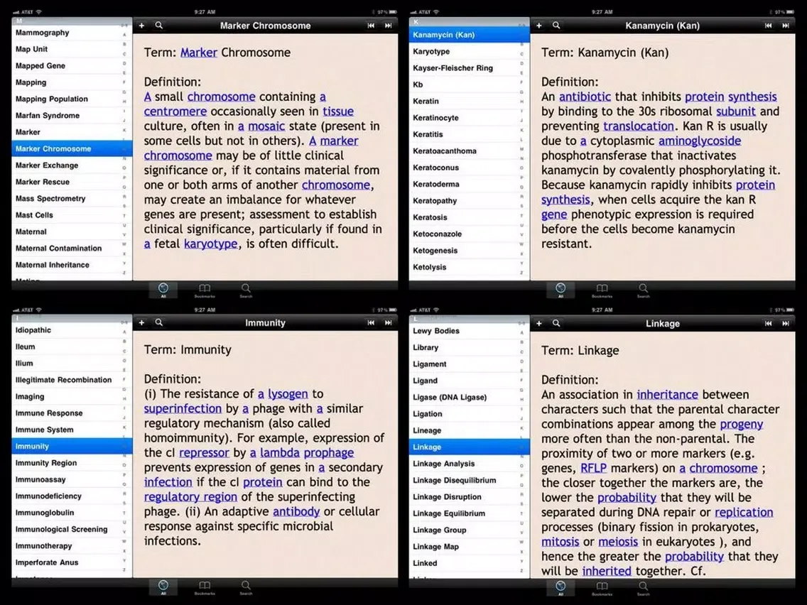 Glossary of Genetics iPad 应用截图