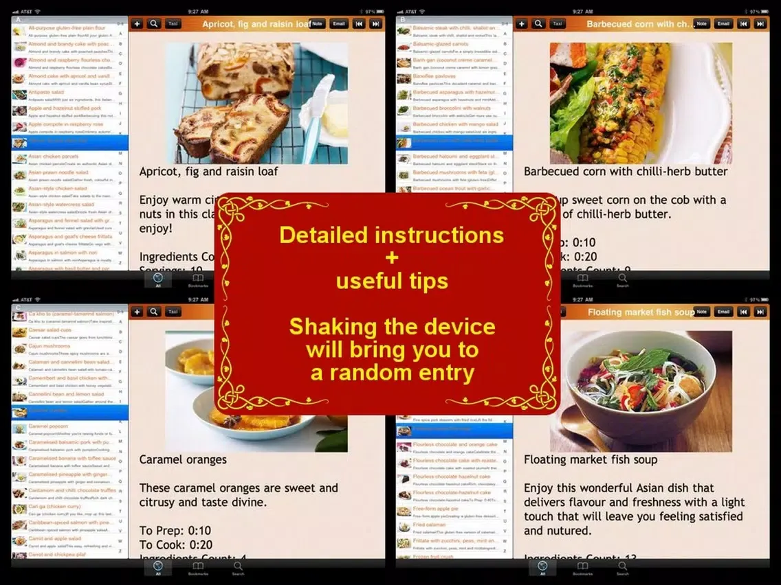 Gluten Free Recipes Plus+ iPad  Ekran Görüntüleri