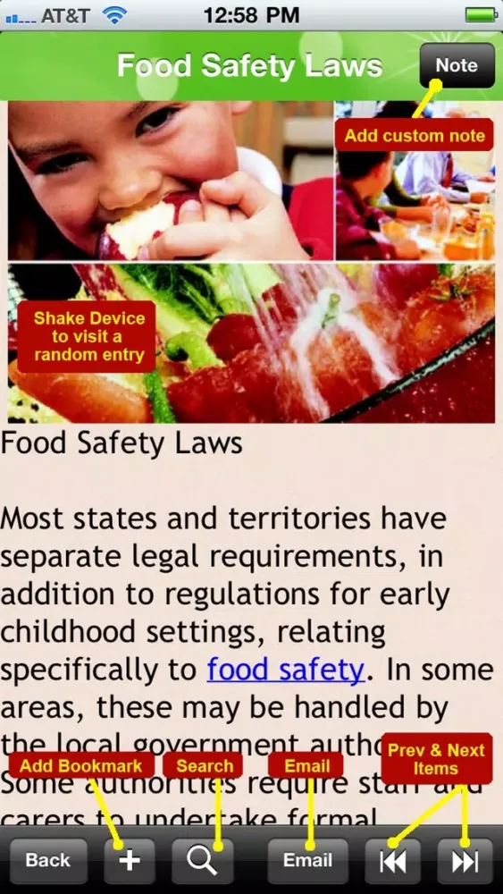Healthy Eating for Early Childhood Screenshots
