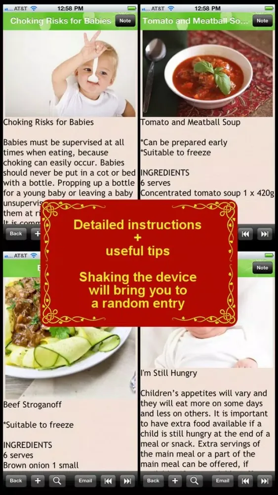 Healthy Eating for Early Childhood Screenshots