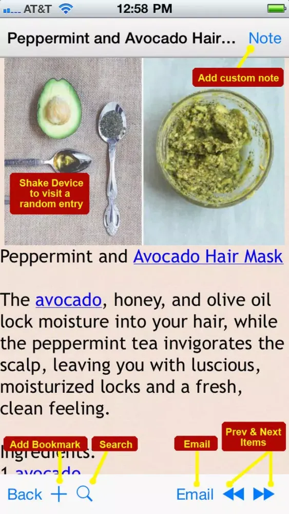 ภาพหน้าจอของ 80 Homemade Hair Mask Recipes
