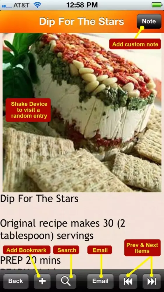 Zrzuty ekranu 300 Italian Cuisine Recipe