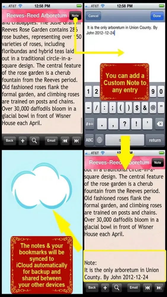Screenshot di List of Gardens in the US