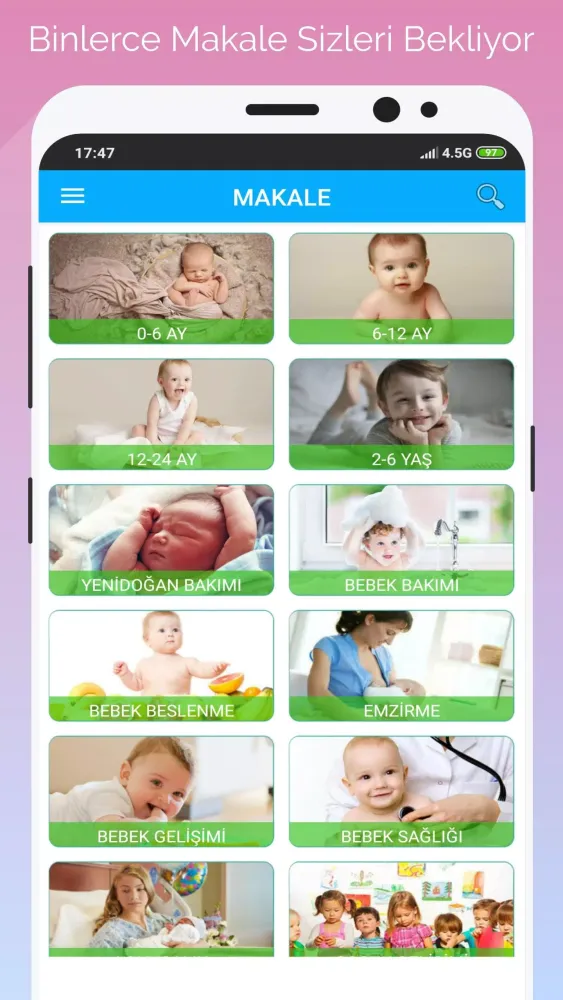 Gün Gün Bebek Bakımı, Takibi Screenshots