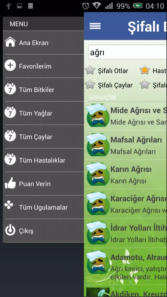 Şifalı Bitkiler (İnternetsiz) Screenshots