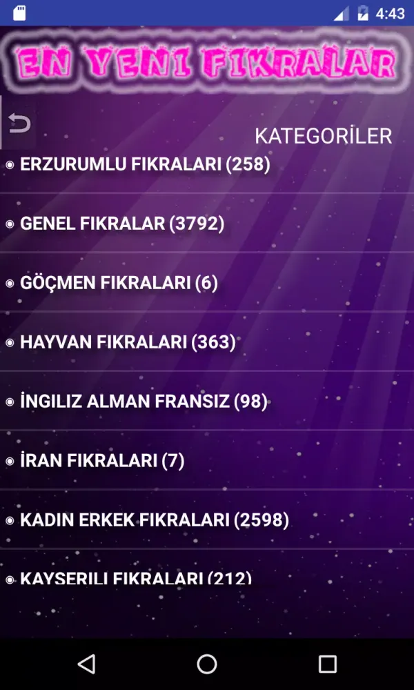 Capturas de tela do 15000 Yeni Fıkra