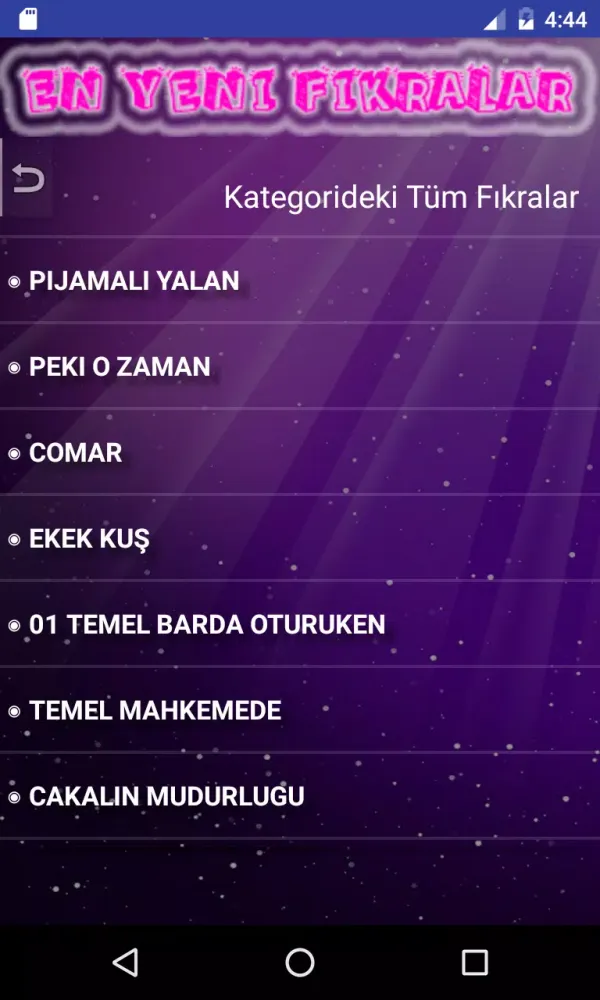 Capturas de tela do 15000 Yeni Fıkra