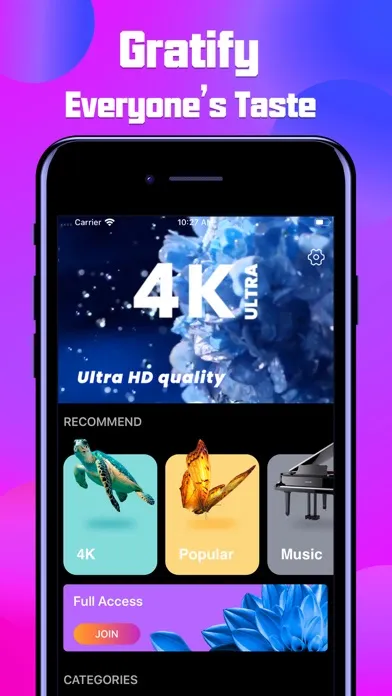 Capturas de tela do Live Wallpaper for Me