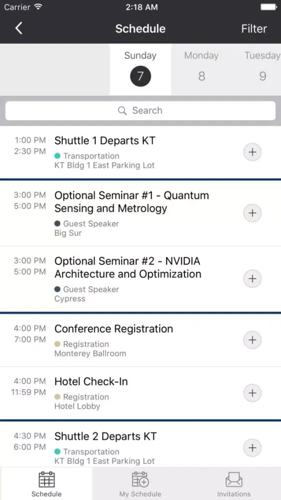 KLA-Tencor Corporate Events Screenshots
