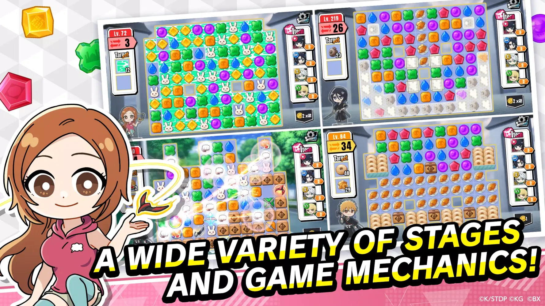 BLEACH Soul Puzzle 스크린샷