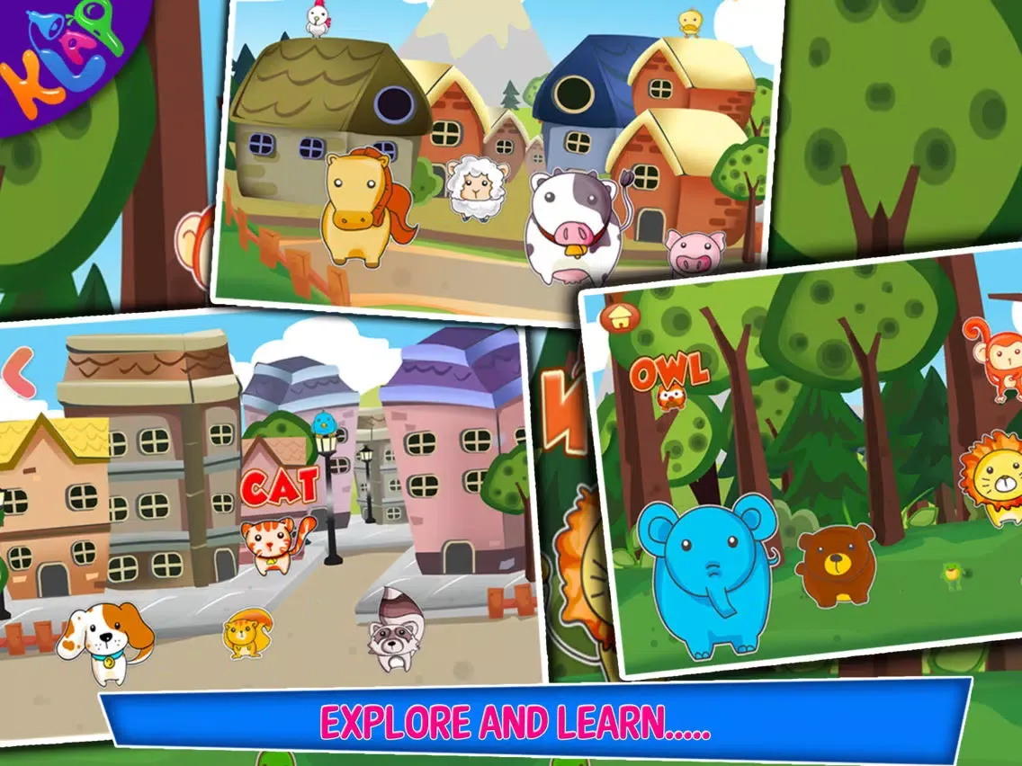 Capturas de pantalla de Play Animal Sounds Pro iPad 