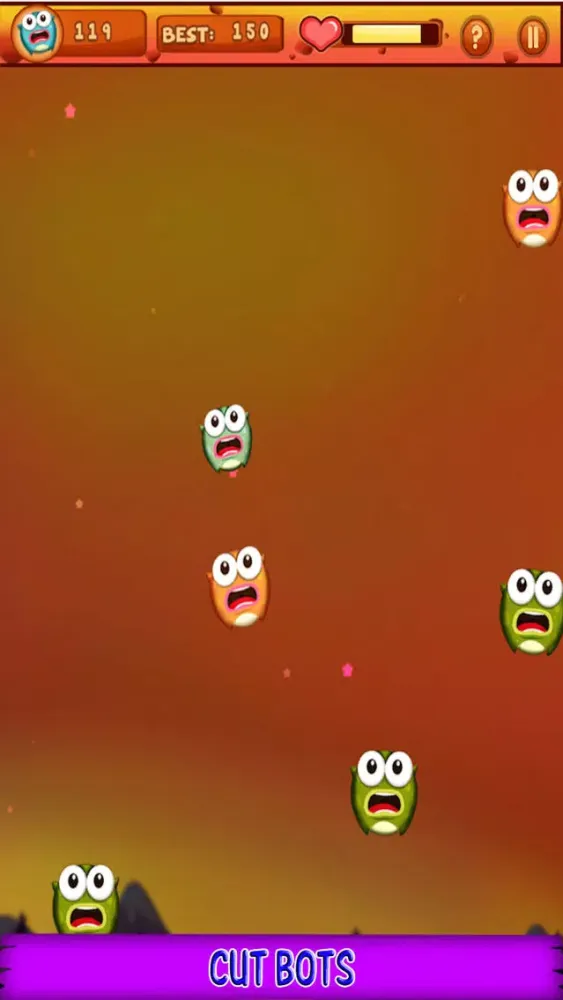Capturas de tela do Falling Bots Pro