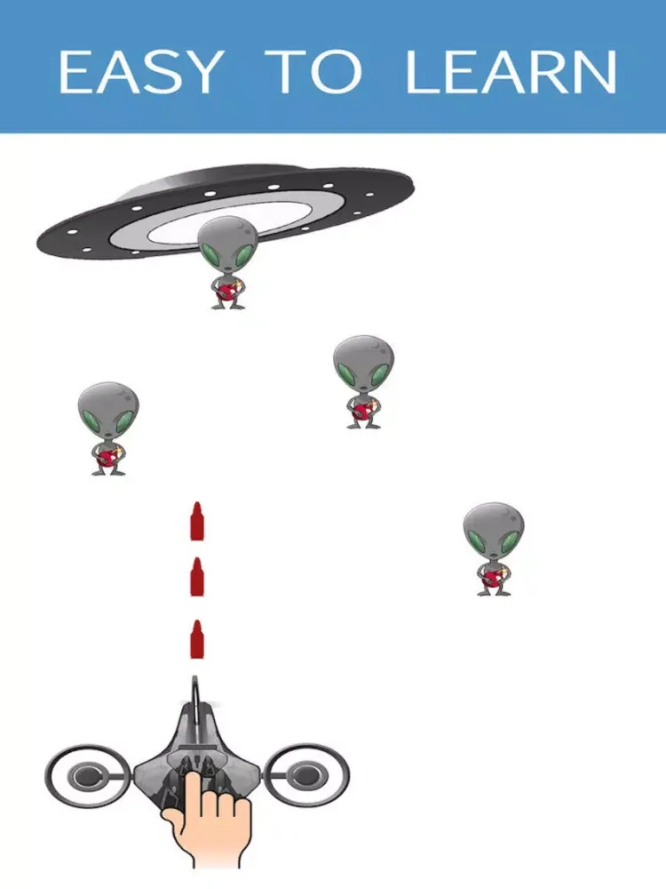 Space Combat - Aliens iPad  Screenshots